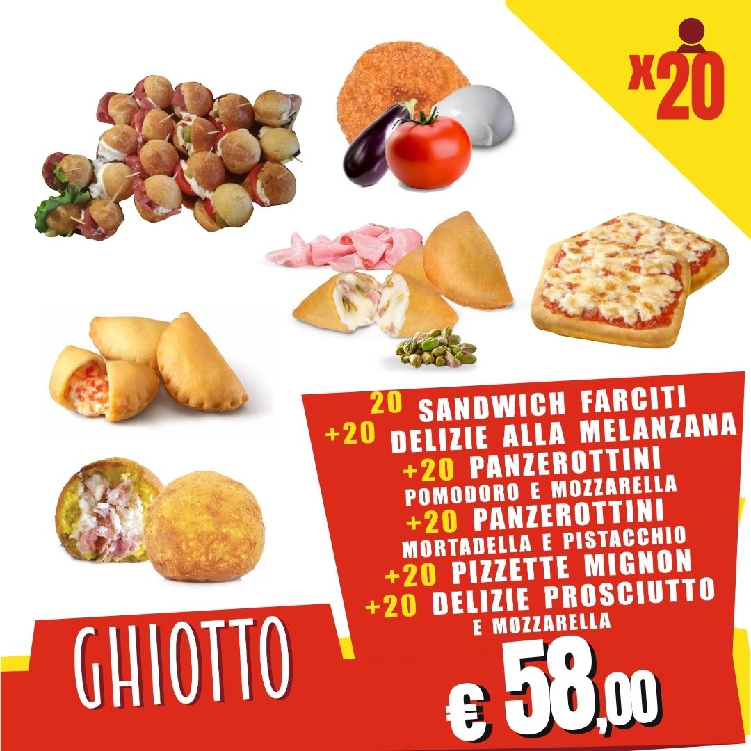 MENU GHIOTTO X20
